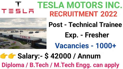Covering 2,500 acres along the Colorado River with over 10 million square feet of factory floor, Gigafactory Texas is a U. . Tesla motors vacancies